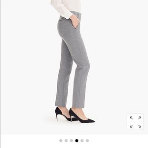 J Crew 365 Gray Cameron slim crop pant in four-season size 0